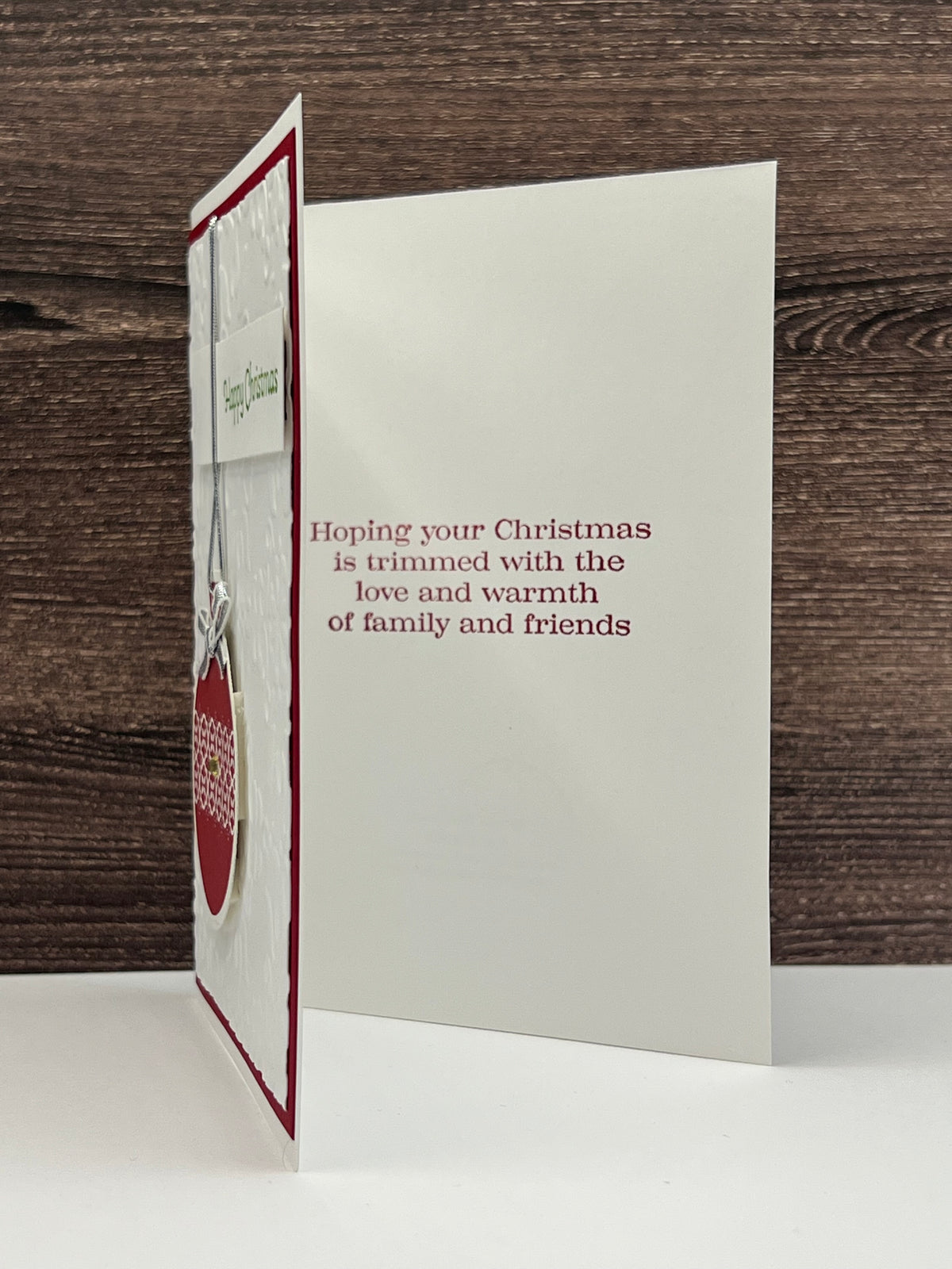 Christmas Ornament Card Set