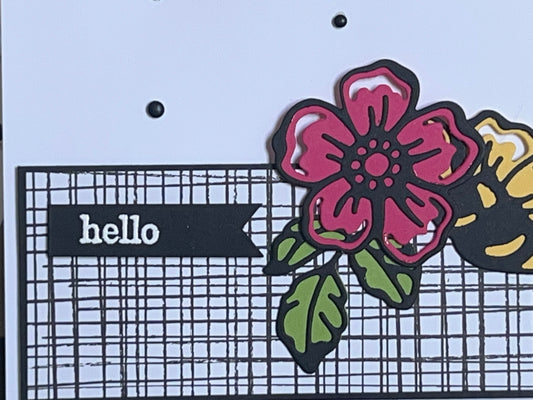 Bright Hello Greeting Card