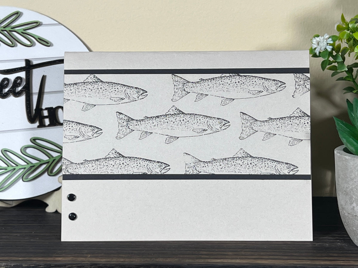 Versatile Salmon Fish Greeting Card