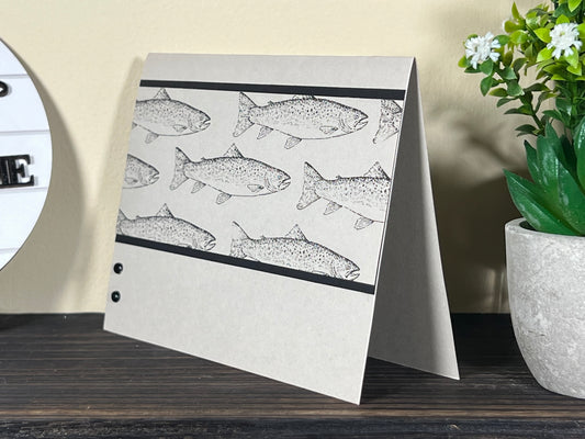 Versatile Salmon Fish Greeting Card