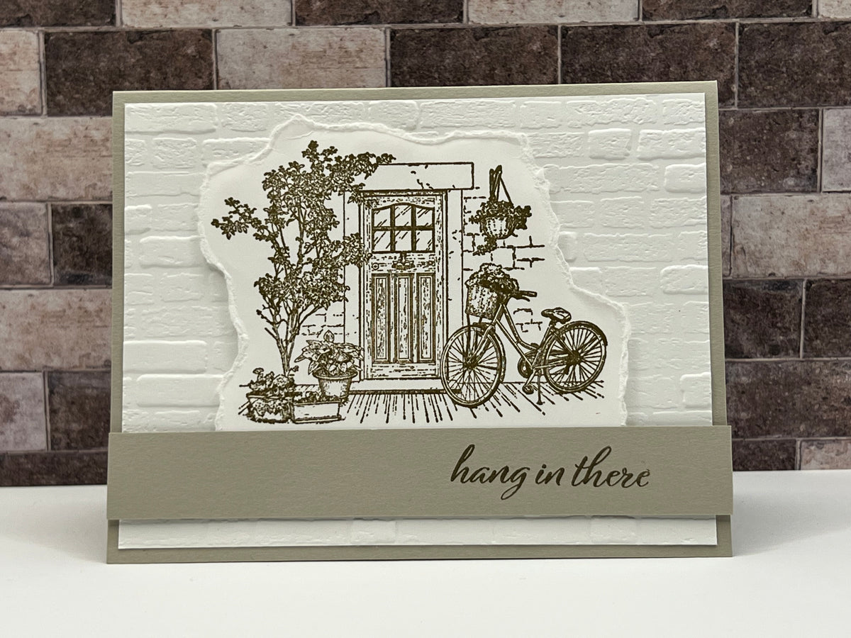 Hang in There Encouragement Card