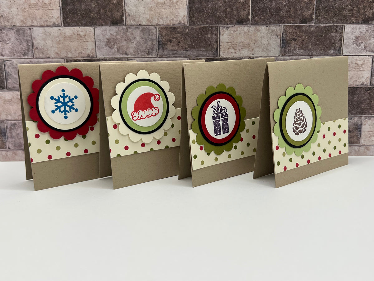 Mini Holiday Greeting Notecard Set