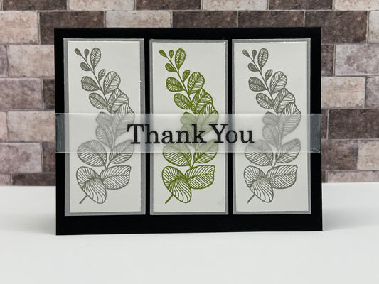 Handcrafted Plant Lover Thank You Card