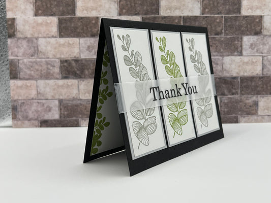 Handcrafted Plant Lover Thank You Card