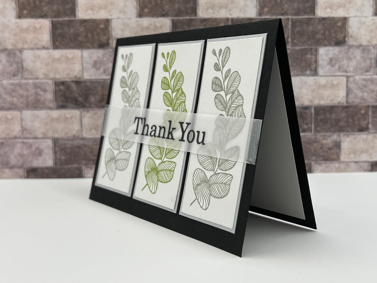 Handcrafted Plant Lover Thank You Card
