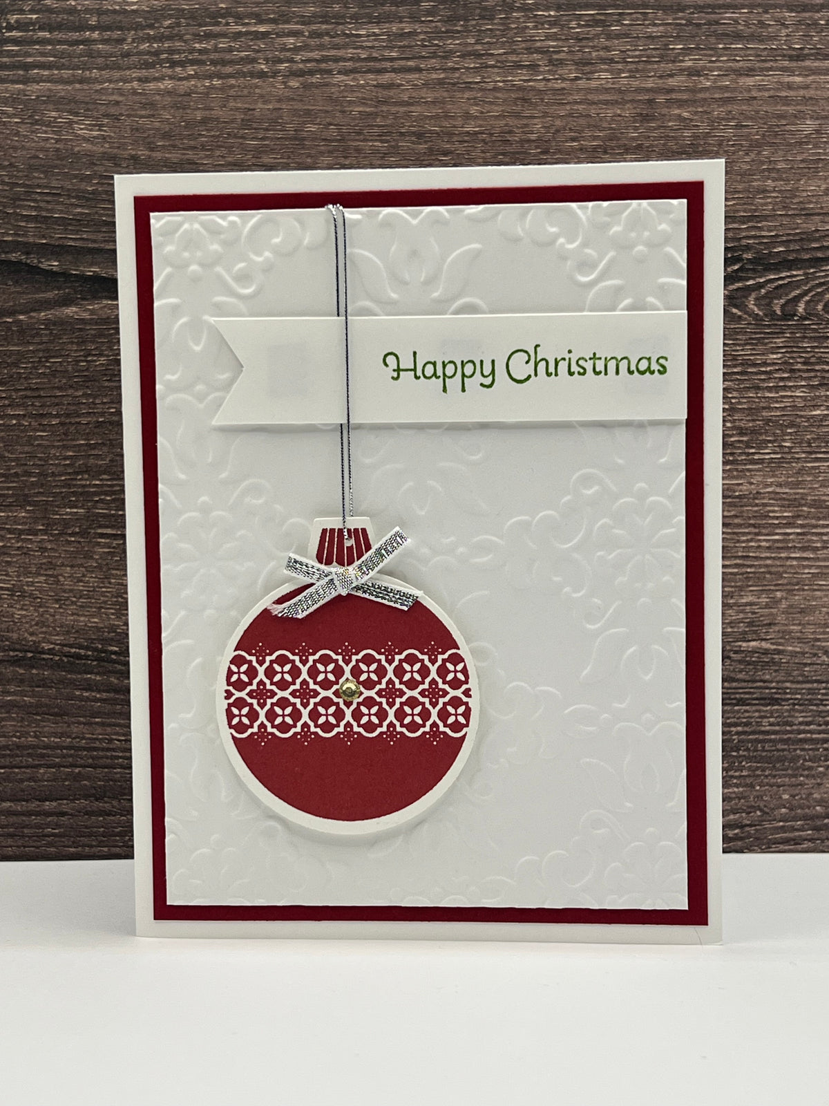 Christmas Ornament Card Set