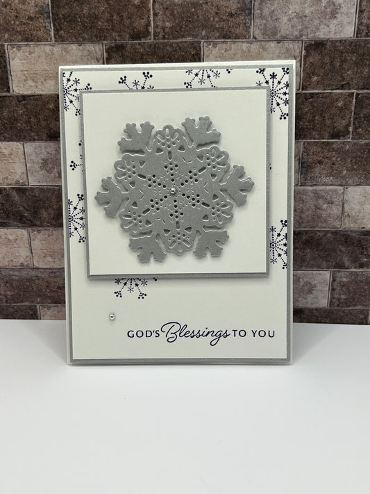 God's Blessings - Christmas Easel Card