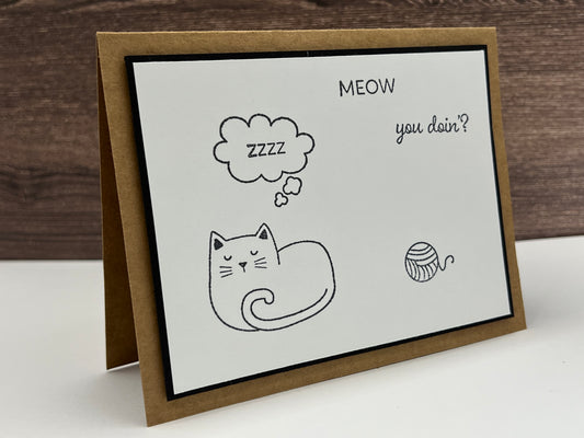 Cats Simple Card Set