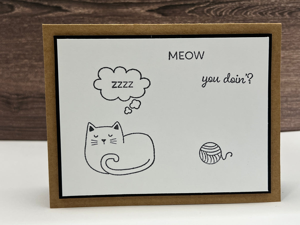 Cats Simple Card Set