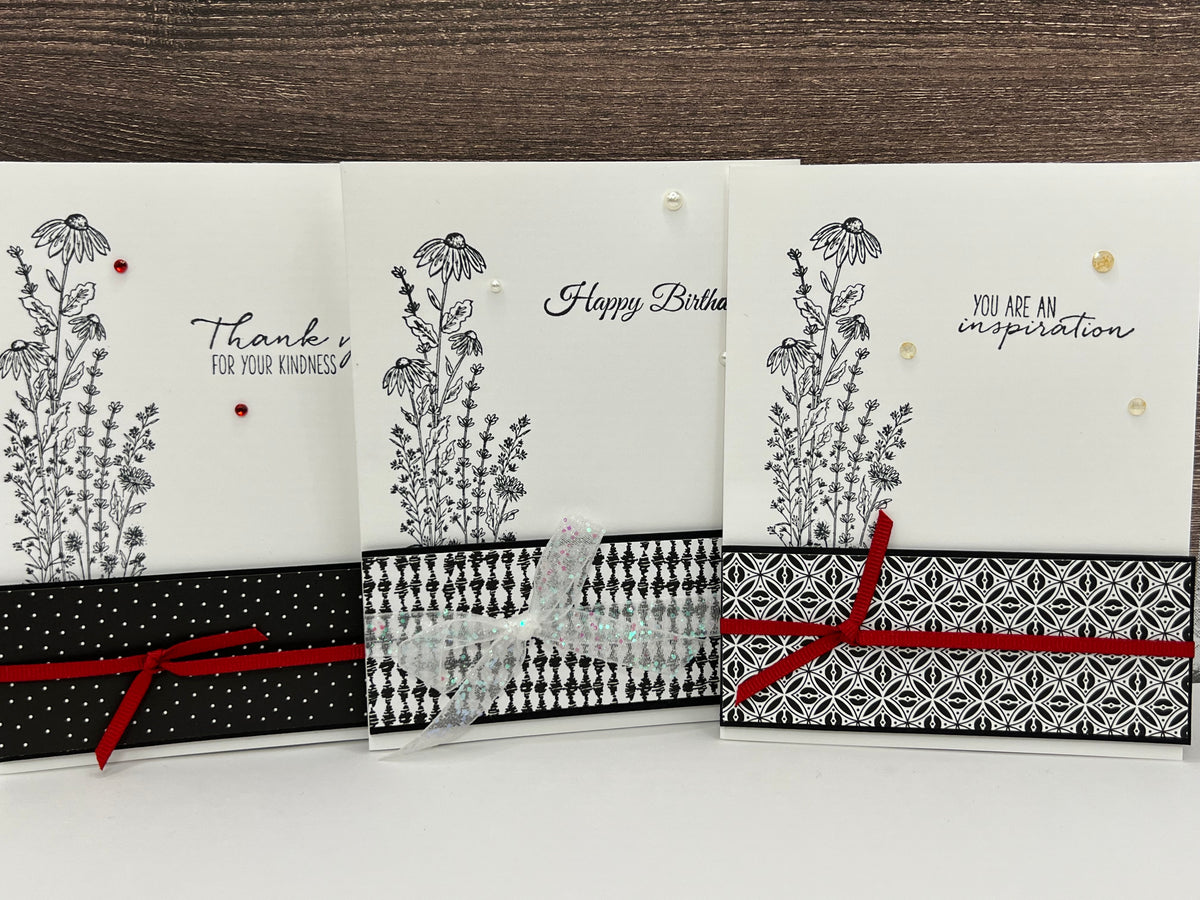 Daisy Blooms Card Set