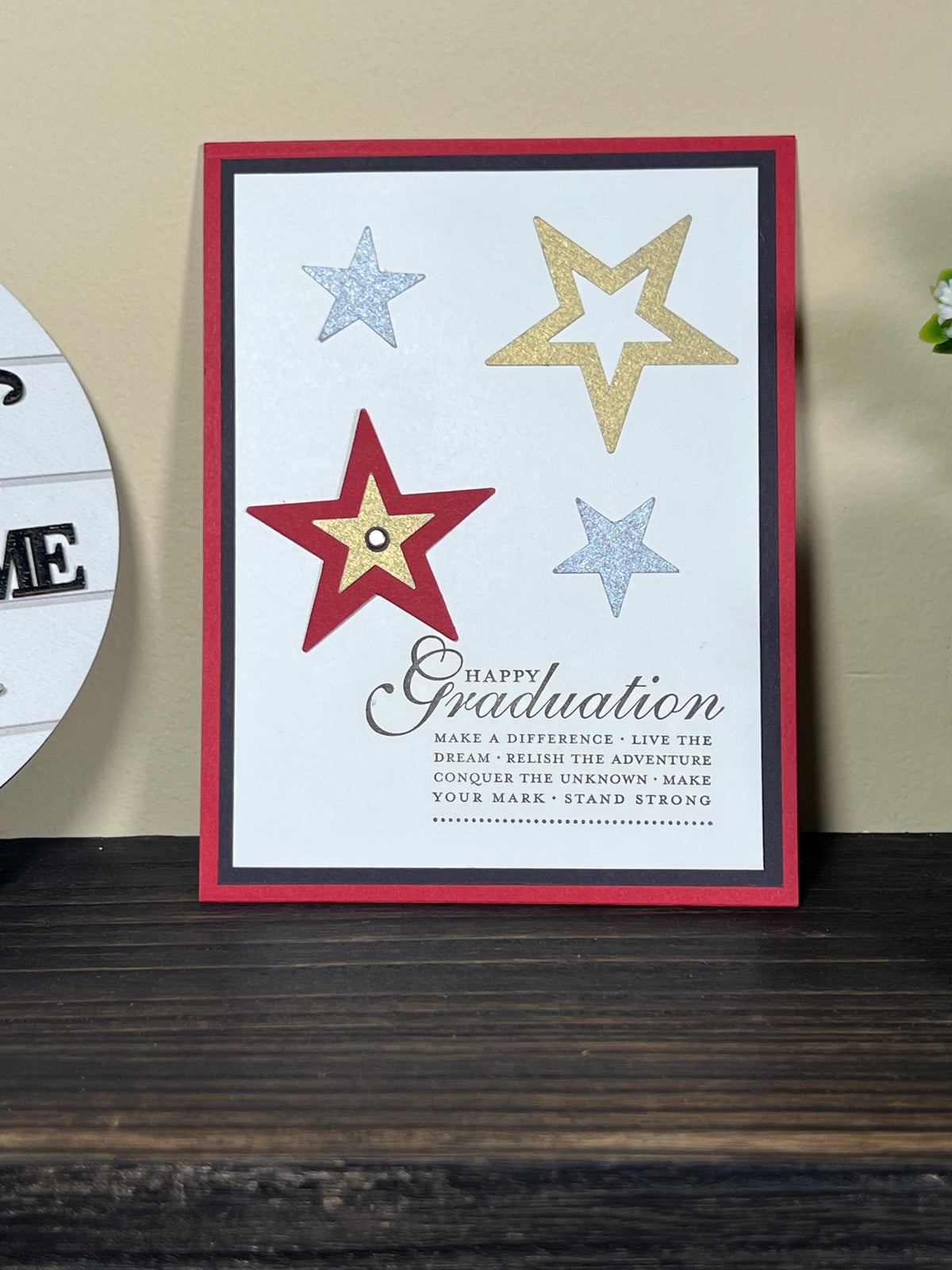 Happy Graduation - Handmade Star Design in Multiple Colors