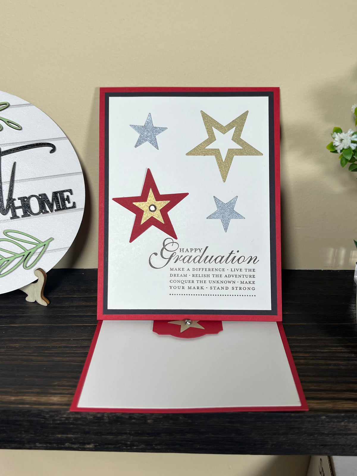 Happy Graduation - Handmade Star Design in Multiple Colors