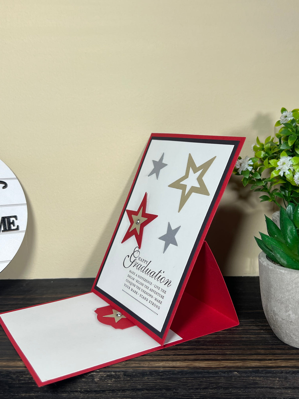 Happy Graduation - Handmade Star Design in Multiple Colors