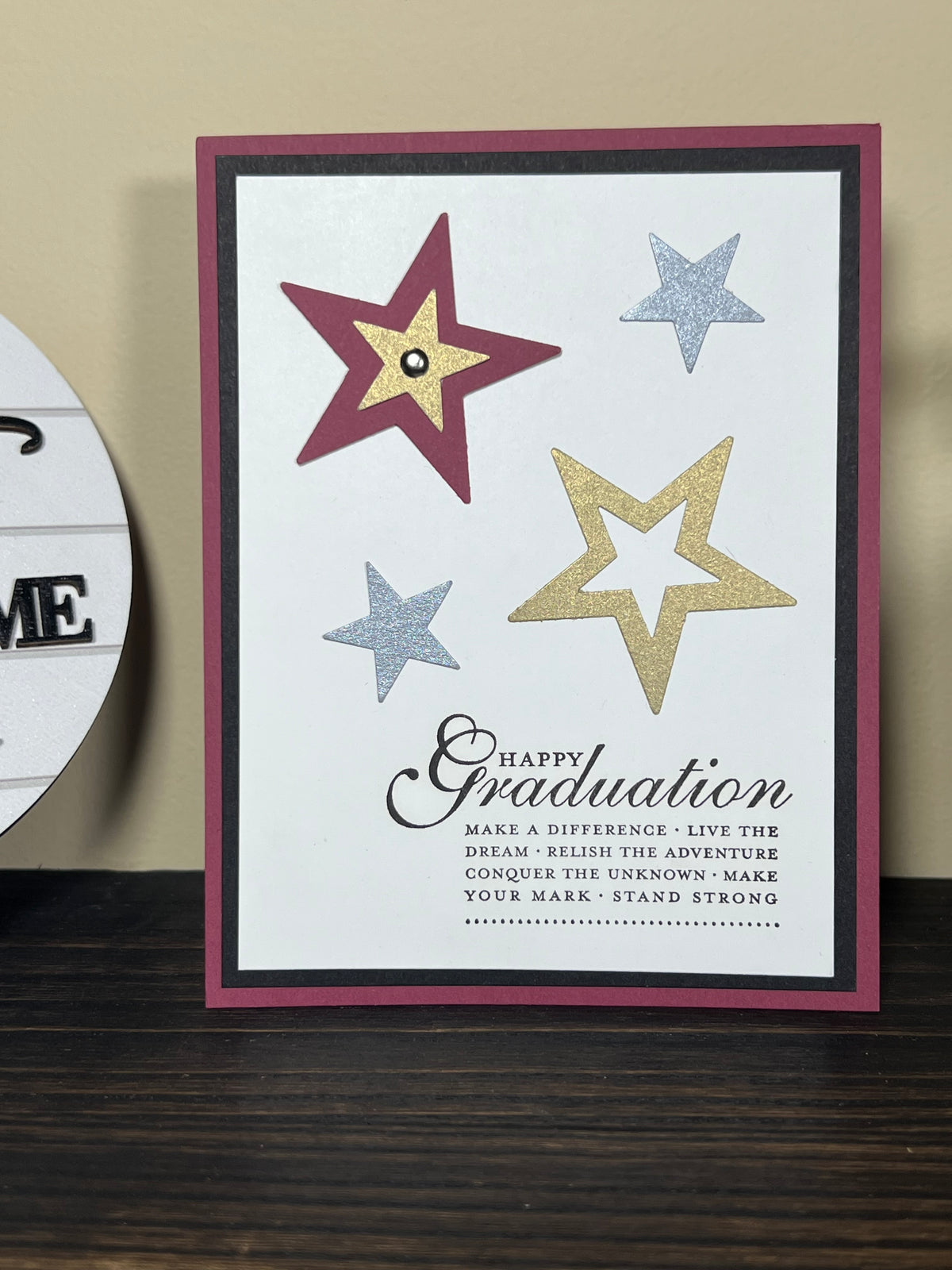 Happy Graduation - Handmade Star Design in Multiple Colors