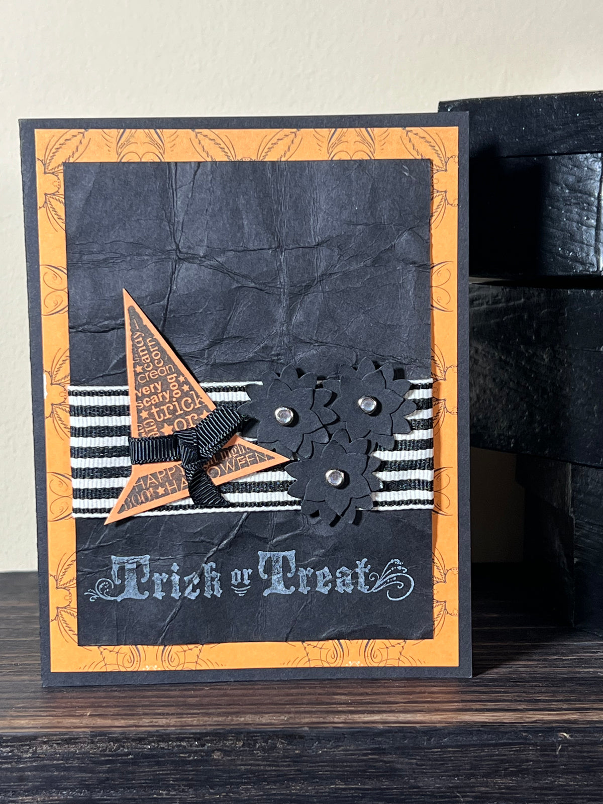 Halloween Trick or Treat Greeting Card