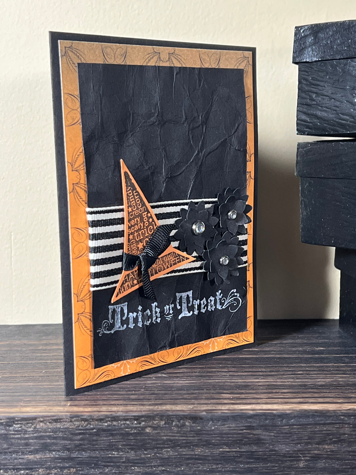 Halloween Trick or Treat Greeting Card