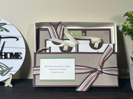 Arborist Variety Set - Blank Tree Themed Cards and Bookmarks