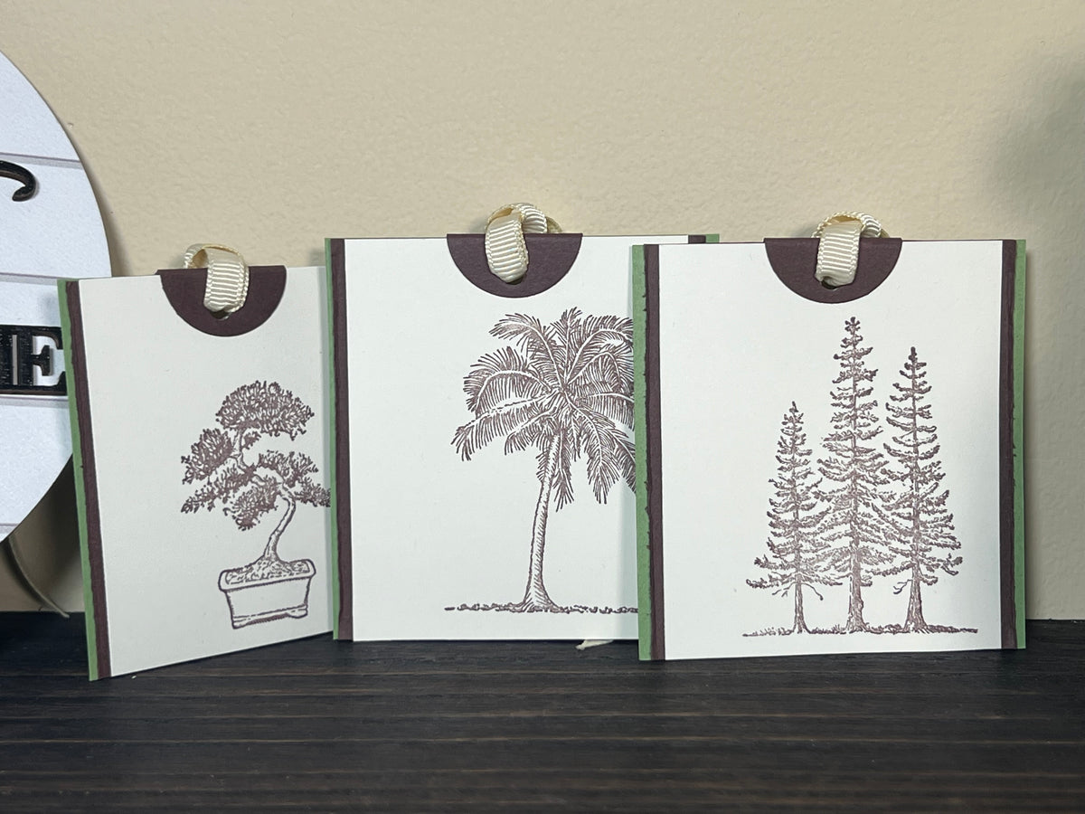 Arborist Variety Set - Blank Tree Themed Cards and Bookmarks