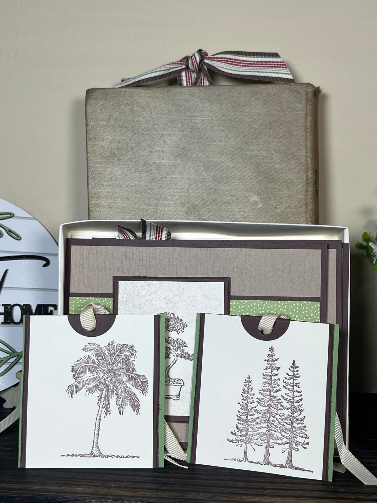 Arborist Variety Set - Blank Tree Themed Cards and Bookmarks
