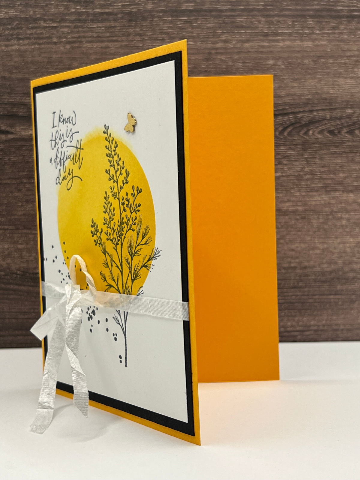Difficult Day - Handmade Sympathy Card