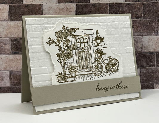 Hang in There Encouragement Card