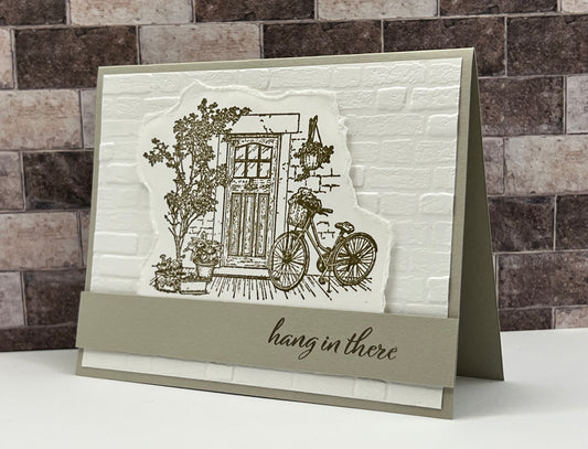 Hang in There Encouragement Card
