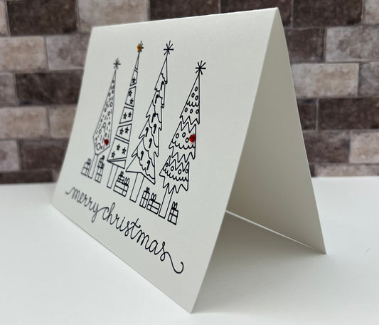 Simple Christmas in White Set