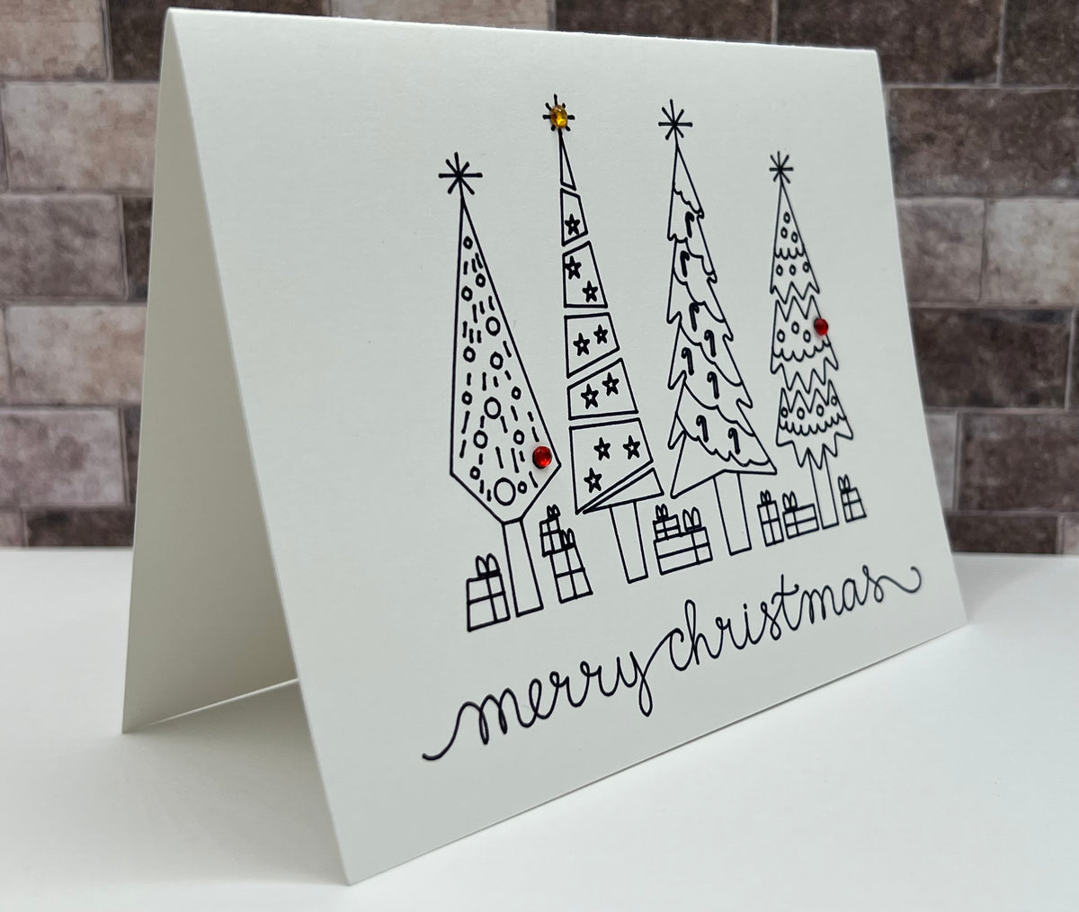 Simple Christmas in White Set